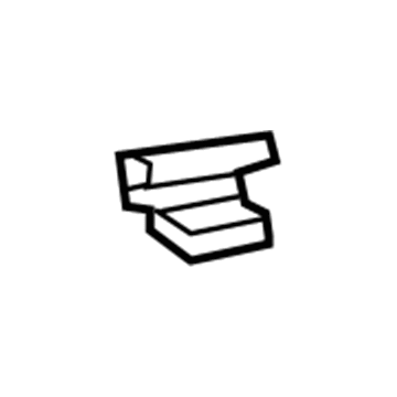 GM 11571006 Rocker Molding Clip GM 11571006 Rocker Molding Clip