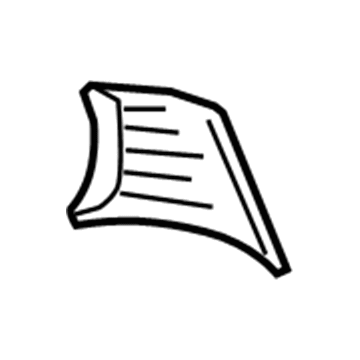 Chevy 22837406 Trim Molding