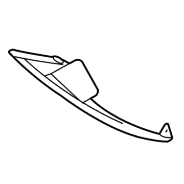 2012 Chevy Corvette Fender Splash Shield - 15252929