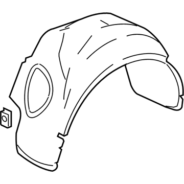 Chevy 15789461 Splash Shield