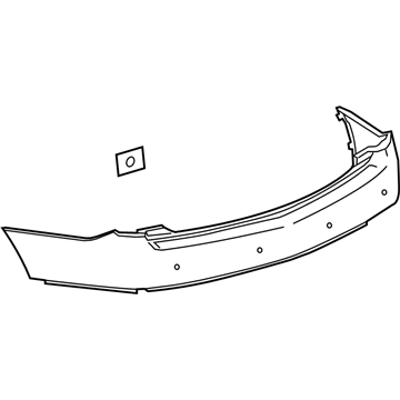 Cadillac SRX Bumper - 20835693