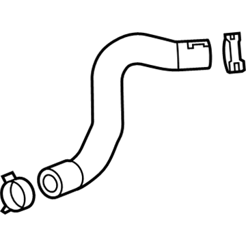 Chevy Malibu Cooling Hose - 23105392