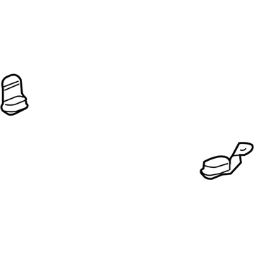 Pontiac 25886156 Radiator Upper Bracket