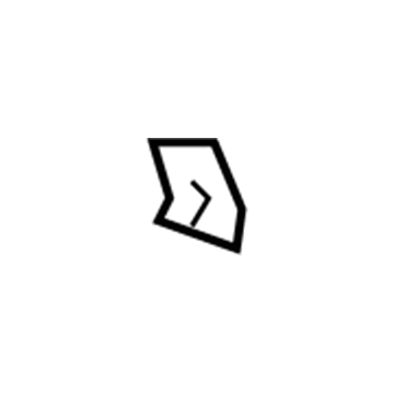 Cadillac 22773341 Lock Knob Bezel