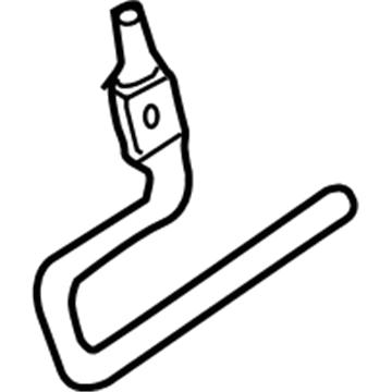 Saturn 24450263 Seat Belt Guide