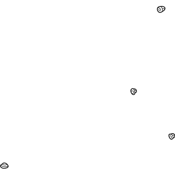 Chevy 11517996 Motor Mount Nut