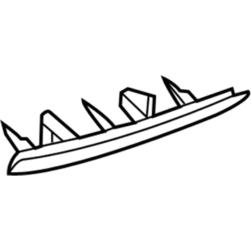 Saturn Astra Bumper Reflector - 13252442