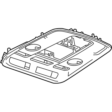 Cadillac 22857523 Trim Plate