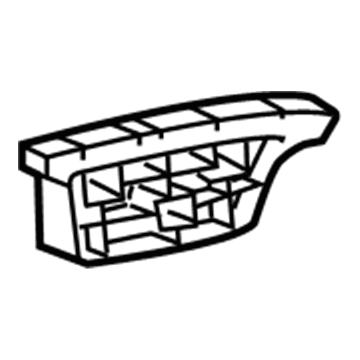 Chevy 22806322 Bumper Cover Guide