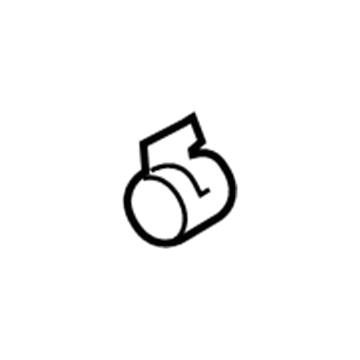 Buick 13307373 Return Hose Clamp