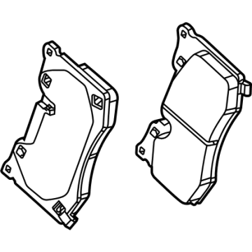 Chevy Corvette Brake Pad - 86789529