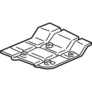 Buick Rendezvous Exhaust Heat Shield - 15099978