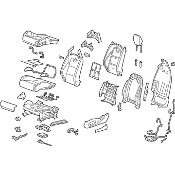 Cadillac 84567210 Seat Assembly