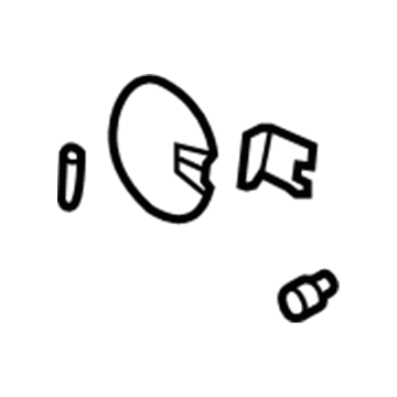 GMC 10385417 Fuel Door