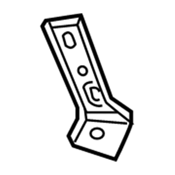 GM 23139570 Reinforcement Beam Brace, Driver Side