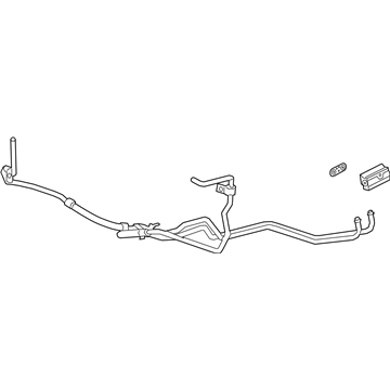 GMC Oil Cooler Hose - 86818095