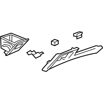 Buick 22869767 Knee Bolster