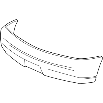 Cadillac 88937206 Bumper Cover