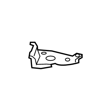 GM 84093846 Crossmember Extension Lower Extension, Driver Side GM 84093846 Crossmember Extension Lower Extension, Driver Side