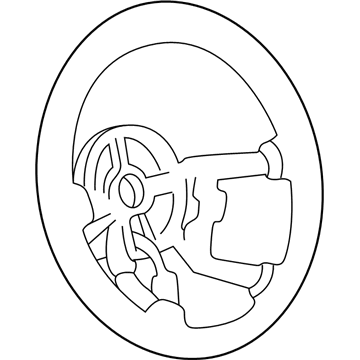 2003 Chevy Corvette Steering Wheel - 10424050