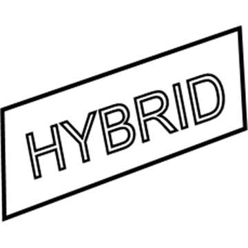 Chevy Malibu Emblem - 25798870