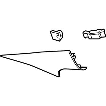 Chevy 20962341 Pillar Trim