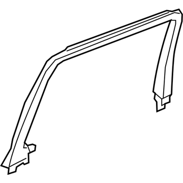 Cadillac XT6 Door Moldings - 84588753