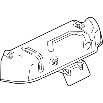 2016 GMC Canyon Exhaust Heat Shield - 24585435