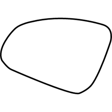Buick 22834438 Mirror Glass