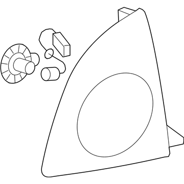 Chevy Malibu Tail Light - 25879095