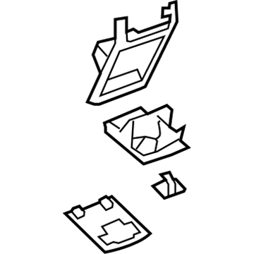 GMC Acadia Cup Holder - 15948612