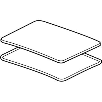 Chevy 15893307 Sunroof Glass