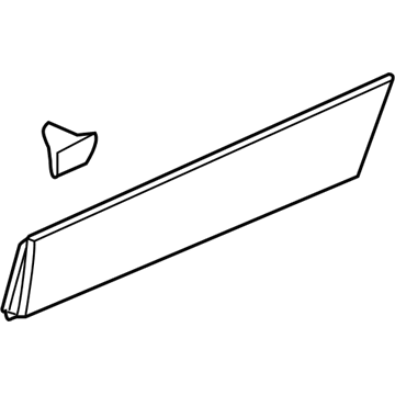 2018 Chevy Equinox Door Moldings - 84853273