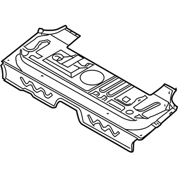 Pontiac 96532565 Front Floor Pan