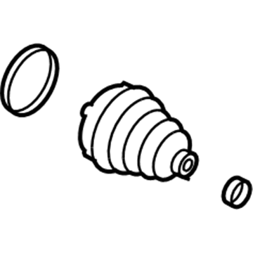 2004 GMC Canyon CV Boot - 89040355