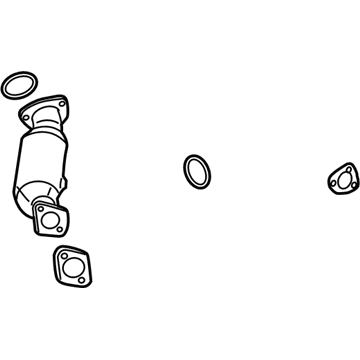 Buick 19420111 Converter & Pipe