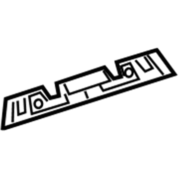 Buick 96875862 Rear Bracket