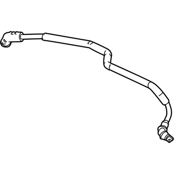 Cadillac Crankcase Breather Hose - 12620142