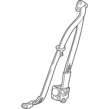 Saturn LS1 Seat Belt - 22678001