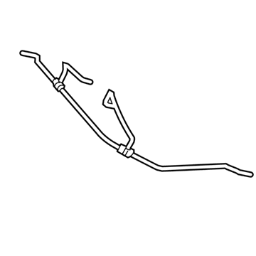 2007 Cadillac STS Coolant Pipe - 19129775