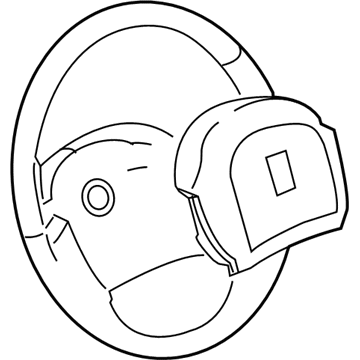 Chevy 25792790 Driver Air Bag