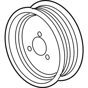 Chevy Sonic Water Pump Pulley - 55566794