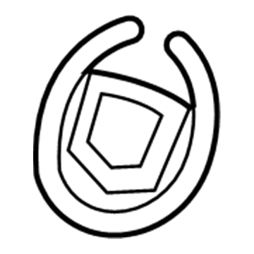 Cadillac STS Emblem - 10376727