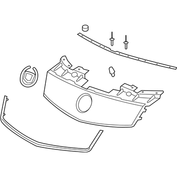 Cadillac 15886790 Grille