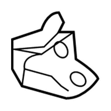 GM 96649801 Pull Pocket Bracket