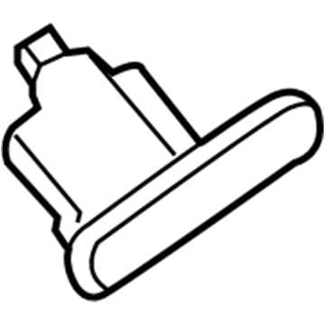 Saturn 13235696 Windshield Pillar Trim Retainer