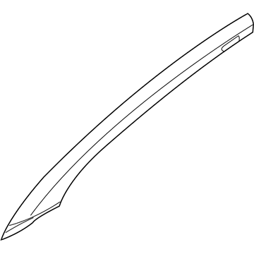 Saturn 94709085 Windshield Pillar Trim