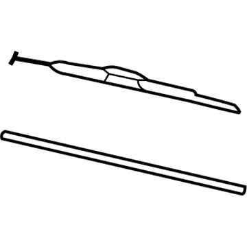 Saturn Windshield Wiper - 25788743