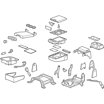 GM 20904095 Seat Assembly GM 20904095 Seat Assembly