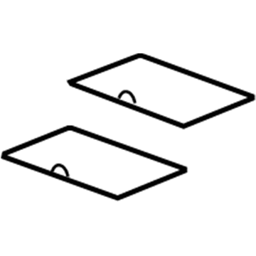 GM 25916917 Seat Back Assembly Insert